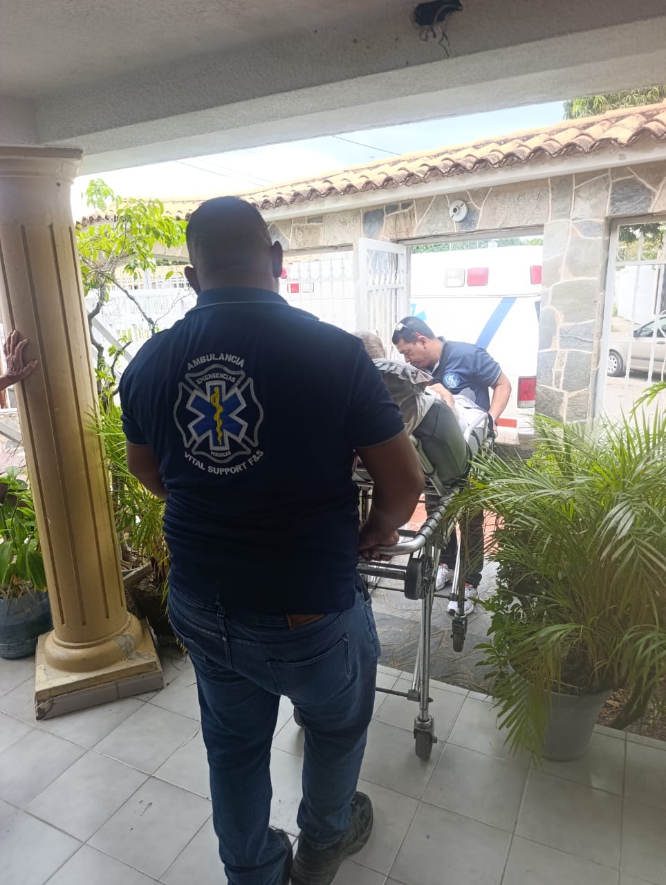 Traslado coordinado desde un domicilio